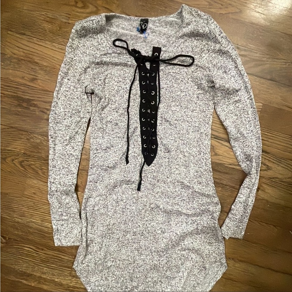 Gray dress